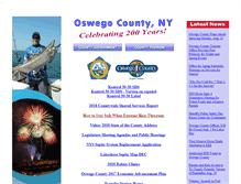 Tablet Screenshot of oswegocounty.com